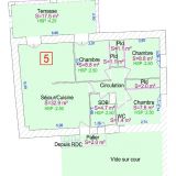 Appartement 4 pièces / 74 m² / 160 000 € / GRENADE